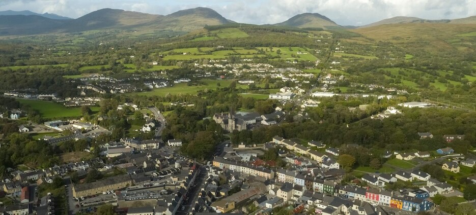 Aerial view, Kenmare Town, Co Kerry_Web Size