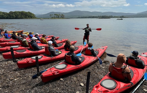 Kayak tour groups page